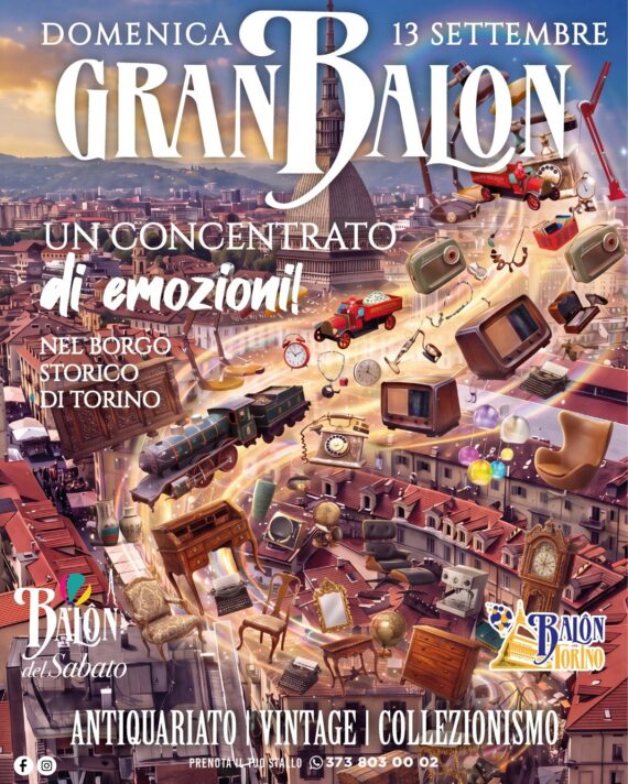 Garn Balon di settembre 2026 antiquariato Vintage collezionismo torino
