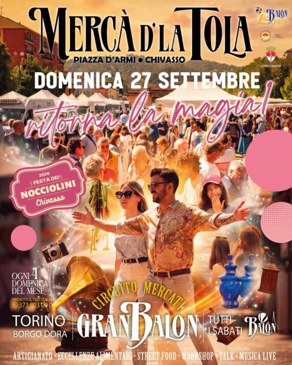 merca dla tola chivasso vintage 27 settembre 26