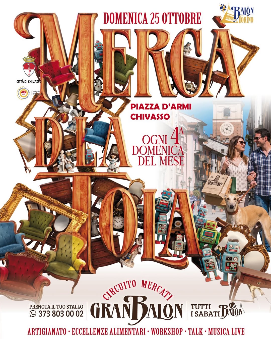 Merca dla Tola 25 ottobre 2026